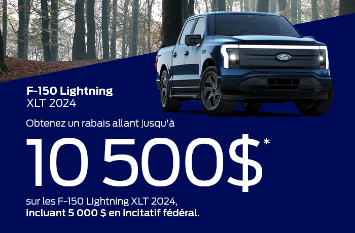 Bannière de F150 Lightning 2024